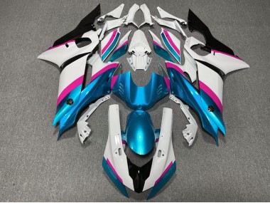 17-21 Light Blue and Pink R6 Fairings