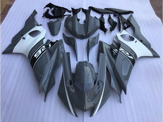 17-21 Nardo Grey and White R6 Fairings 17-21 Nardo Grey and White R6 Fairings