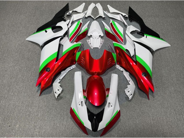 17-21 Red and Green Gloss R6 Fairings 17-21 Red and Green Gloss R6 Fairings
