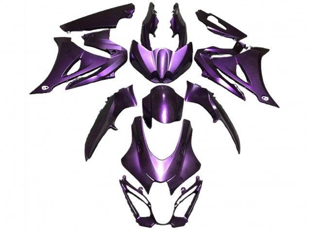 17-23 Matte Purple GSXR 1000 Fairings 17-23 Matte Purple GSXR 1000 Fairings