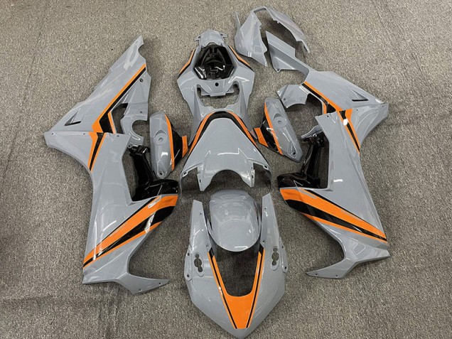 17-23 Nardo with Orange Stripes CBR1000RR Fairings 17-23 Nardo with Orange Stripes CBR1000RR Fairings