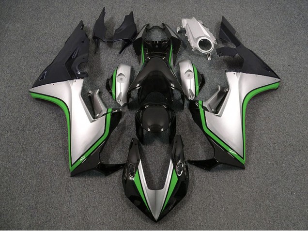 17-23 Silver and Black & Green CBR1000RR Fairings 17-23 Silver and Black & Green CBR1000RR Fairings