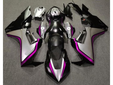 17-23 Silver and Black & Pink CBR1000RR Fairings