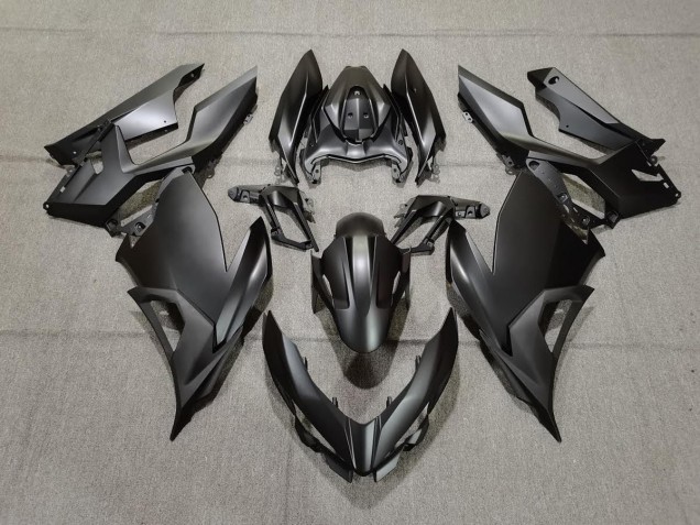 18-23 Matte Black Ninja 400 Fairings 18-23 Matte Black Ninja 400 Fairings