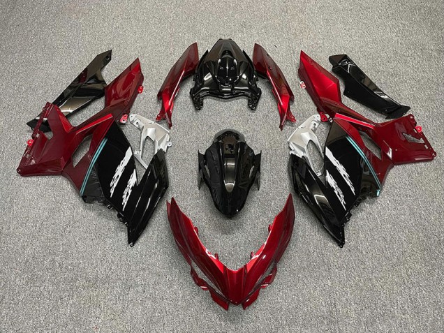 18-23 Red and Black Ninja 400 Fairings 18-23 Red and Black Ninja 400 Fairings