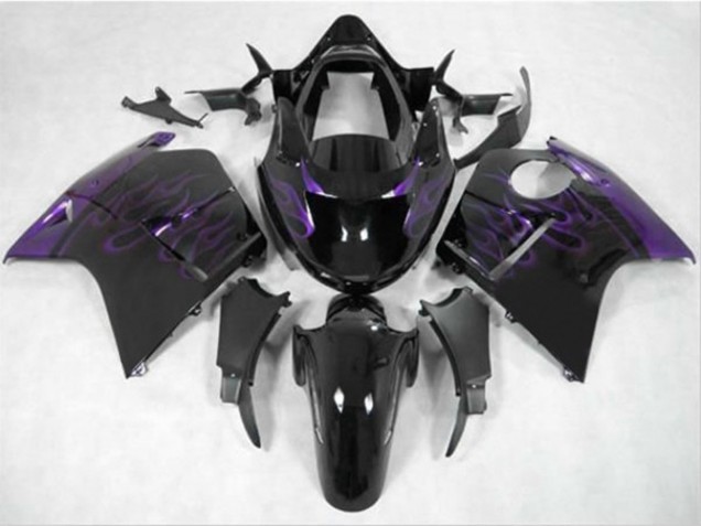 96-07 Dark Purple Flame CBR1100XX Fairings 96-07 Dark Purple Flame CBR1100XX Fairings