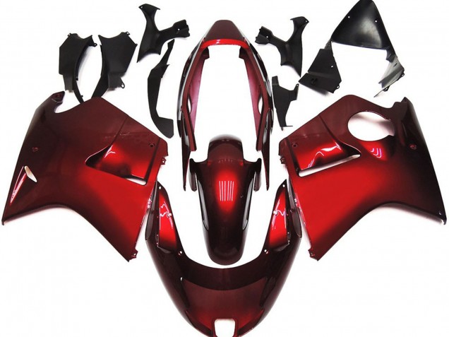96-07 Deep Vibrant Red CBR1100XX Fairings 96-07 Deep Vibrant Red CBR1100XX Fairings