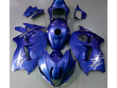 97-07 Gloss Blue & Silver Logo GSXR 1300 Hayabusa Fairings