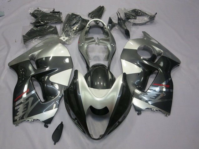 97-07 Grey and Silver GSXR 1300 Hayabusa Fairings 97-07 Grey and Silver GSXR 1300 Hayabusa Fairings