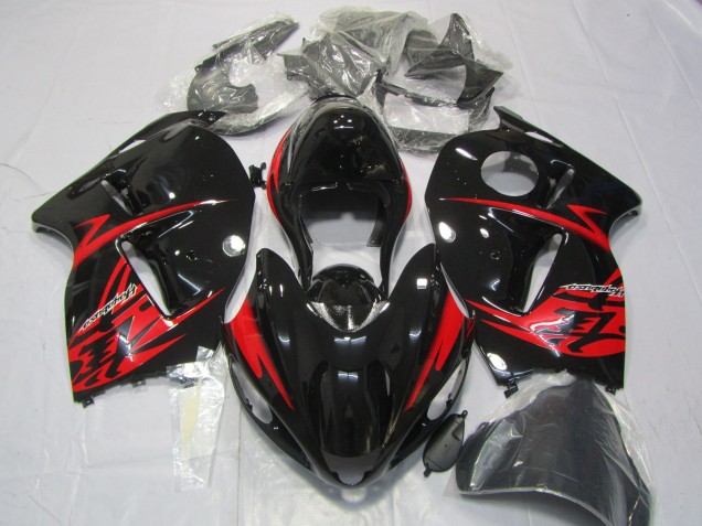 97-07 Red and Gloss Black GSXR 1300 Hayabusa Fairings 97-07 Red and Gloss Black GSXR 1300 Hayabusa Fairings