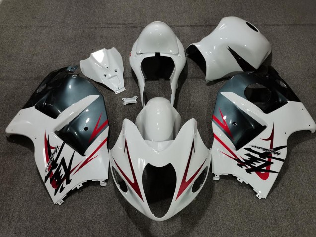 97-07 White Light Blue and Red GSXR 1300 Hayabusa Fairings 97-07 White Light Blue and Red GSXR 1300 Hayabusa Fairings