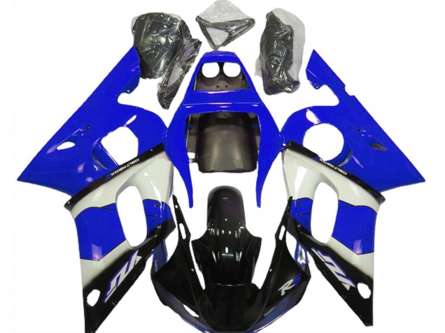 98-02 Blue White and Black R6 Fairings 98-02 Blue White and Black R6 Fairings