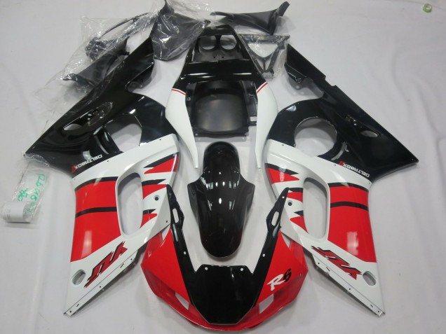 98-02 Red White Design R6 Fairings 98-02 Red White Design R6 Fairings