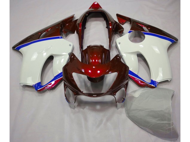 99-00 Deep Red and Blue CBR600 F4 Fairings 99-00 Deep Red and Blue CBR600 F4 Fairings