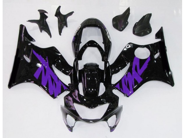 99-00 Gloss Black & Purple CBR600 F4 Fairings 99-00 Gloss Black & Purple CBR600 F4 Fairings