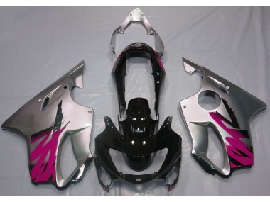 99-00 Gloss Silver & Pink CBR600 F4 Fairings