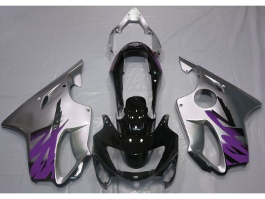 99-00 Gloss Silver & Purple CBR600 F4 Fairings