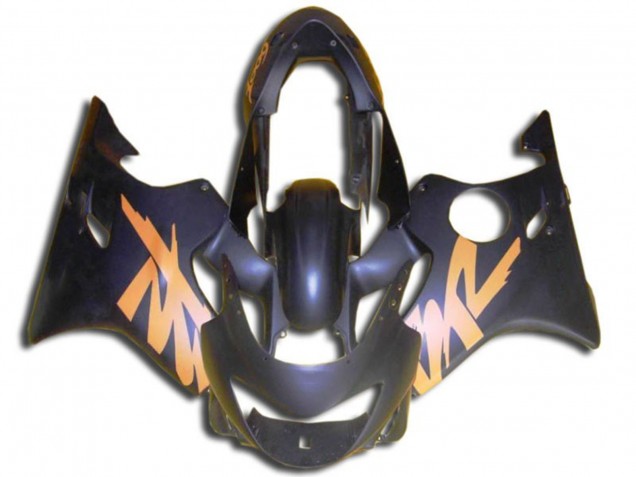 99-00 Matte Black and Orange CBR600 F4 Fairings