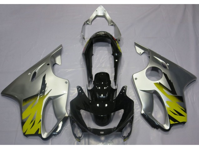 99-00 Silver Yellow and Black CBR600 F4 Fairings 99-00 Silver Yellow and Black CBR600 F4 Fairings